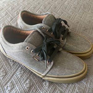 VANS Ultra Cush Pro Lace Up Denim Sneakers 10